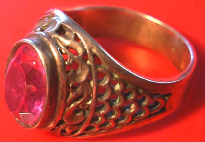 Кольцо перстень серебро СССР 875 пр 6.43 гр 18 разм