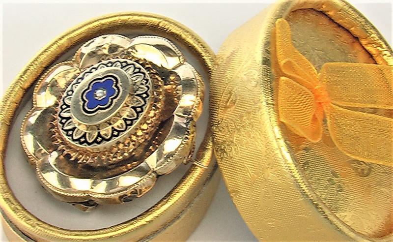 Брошка царська росія золото 56 проба емалі 9,04 грама рідкість