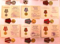 Орден и медали СССР с документами