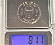 Монета PZPN Pomocnik Kozminski Польша 8,11 гр.