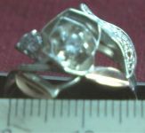 Кольцо перстень серебро 875 проба 4,15 гр 18 разм