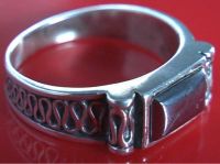 Кольцо перстень серебро 925 проба 4,67 гр 18,5 размер