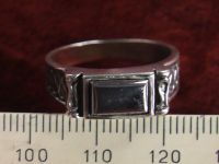 Кольцо перстень серебро 925 проба 4,67 гр 18,5 размер