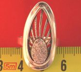 Кольцо перстень серебро 925 проба 5,27 гр 18,5 размер