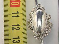 Кольцо перстень серебро 925 проба 4,13 гр 18 размер без пробы