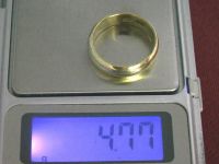 Кольцо серебро СССР 875 пр 4,77 гр 18 р позолота