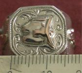 Кольцо перстень серебро 925 проба 10.49 гр 20 разм