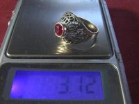 Кольцо перстень СССР серебро 875 пр 3,12 гр 16,5 р
