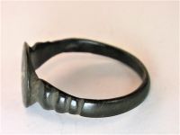 Кольцо перстень старинный древний латунь 19,5 размер 4,05 грамма