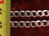 Браслет цепочка серебро 925 пр 7,38 гр длина 22 см