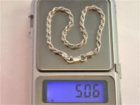 Браслет цепочка серебро 925 проба 5,06 гр длина 19 см