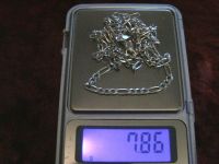 Цепочка серебро 925 проба 7,86 грамм длина 54,5 см