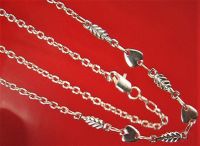Цепочка ожерелье серебро 925 пр 6,32 гр. длина 46,5 см.