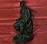 Статуэтка Ломоносов И. Козловский силумин 37 см. Всесоюзное общество художников