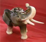 Статуэтка слон ROYAL DUX Чехословакия два скола