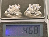 Серьги серебро 925 проба 4,68 грамма