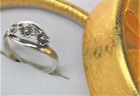 Кольцо перстень серебро СССР 925 проба 2,67 грамма 17,5 размер