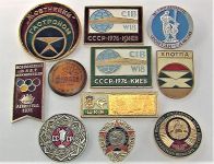 Значки СССР 11 штук лот 389