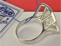 Кольцо перстень новый серебро 925 проба 4.98 гр. 16 размер