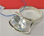 Кольцо перстень новый серебро 925 проба 4.98 гр. 16 размер