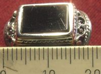 Кольцо перстень серебро 875 проба 6,81 гр 20,5 р