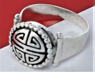 Кольцо перстень серебро 925 проба 17,5 размер 4,94 грамма