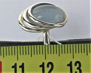 Кольцо перстень серебро 925 проба 17,5 размер 3,68 грамма