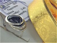 Кольцо перстень серебро 925 проба 16,5 размер 3,40 грамма