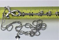 Подвеска кулон цепочка серебро 925 проба 5,27 грамма длина цепи 45 см.