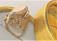 Кольцо перстень золото СССР 583 проба 7,10 грамма 18 размер