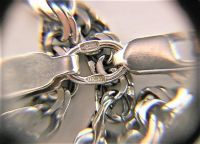 Браслет цепочка серебро 925 проба длина 21 см. 6,04 грамма
