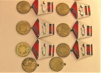 Медаль 60 лет победы в Великой Отечественной войне 1941 - 1945 гг. 1945 - 2005 12 штук