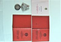 Медали юбилейные СССР с документами на одного человека лот 206