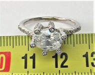 Кольцо перстень серебро 925 проба 3.72 грамма 17,5 размер