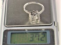 Кольцо перстень серебро 925 проба 3.72 грамма 17,5 размер