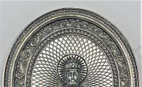 Икона сувенир Святой Николай серебро 925 проба 84,09 грамма