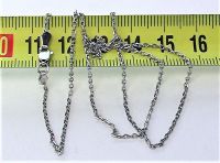 Цепочка серебро 925 проба длина 43,8 см вес 2,12 грамма лот 2